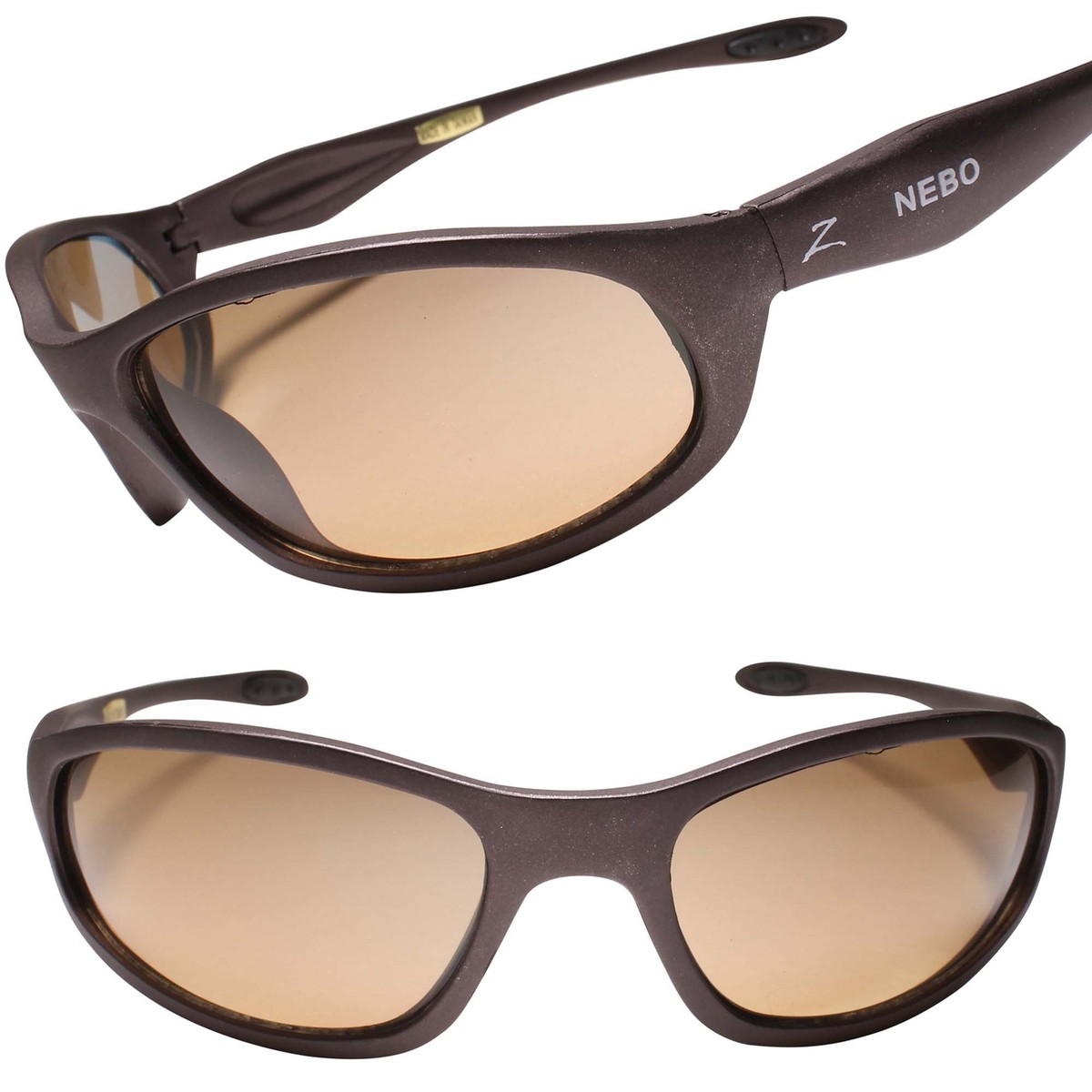 Brown Sporty and Stylish Wrap Around Sunglasses for Outdoor 