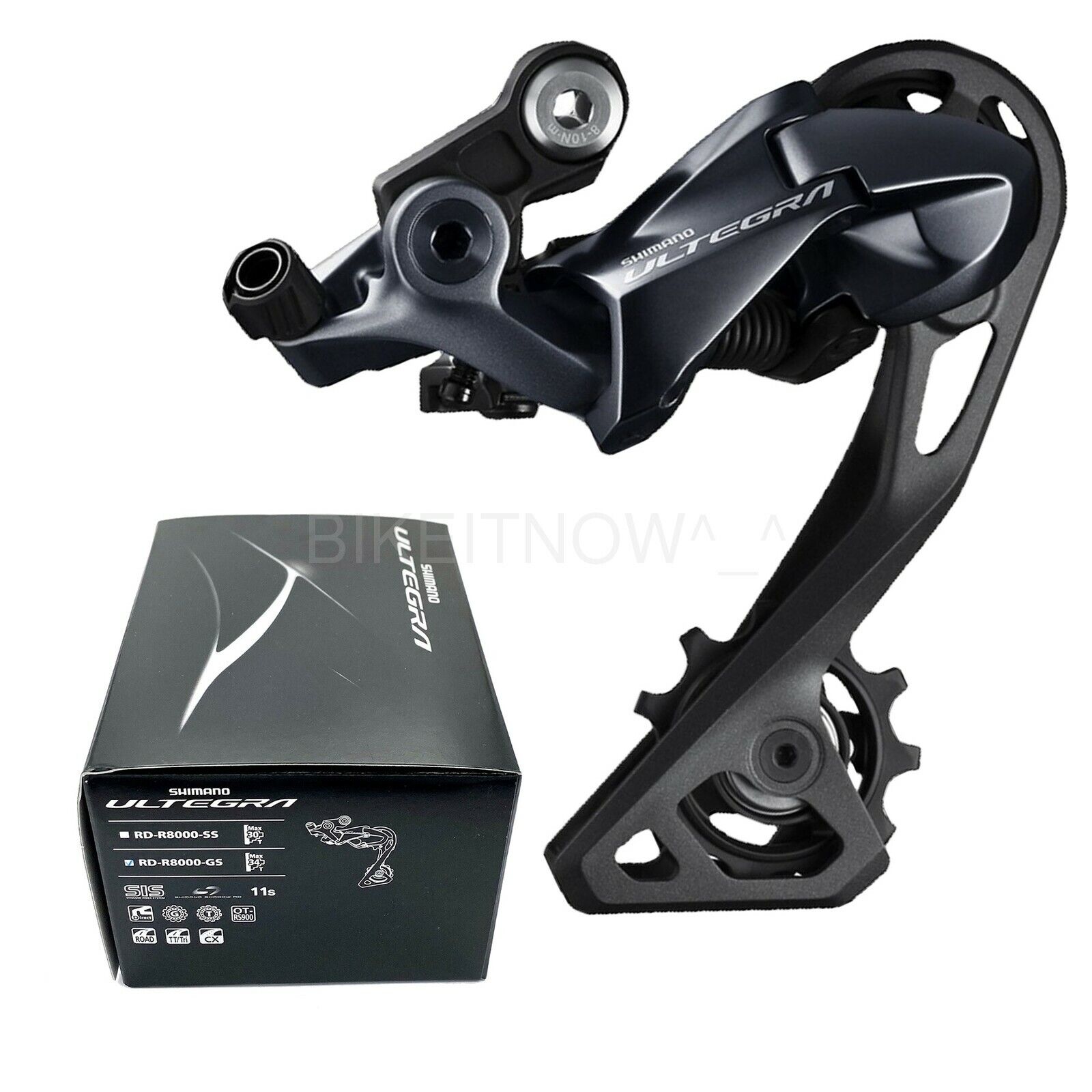 Shimano Ultegra 11S RD-R8000-GS Road Bike Medium Cage Rear