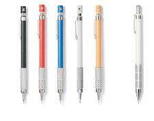 MUJI Low Center Gravity Mechanical Pencil 0.3mm0.5mm 5 body color Made in Japan