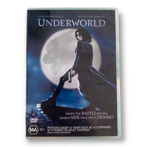 Underworld Movie DVD Region 4 AUS Free Postage Action Kate Beckinsale Classic - Picture 1 of 3