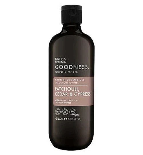 Baylis & Harding Patchouli, Cedar & Cypress Shower Gel For Men 500ml