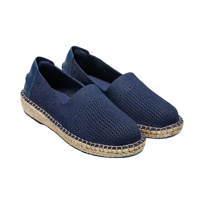 Espadrille Donna Cole Haan Cloudfeel Stitchlite - Blu Marino, Taglia 8.5 US - Nuove In Scatola