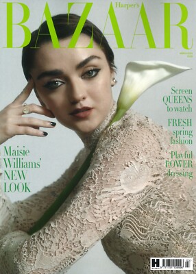 Harper's Bazaar Magazine: Maisie Williams, Romola Garai, V. Oparah, March 2024