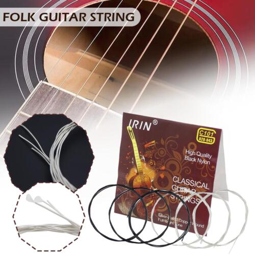 NYLON CLASSICAL GUITAR STRINGS - 1 SET NORMAL TENSION STRINGS. F3E0 - Picture 1 of 9