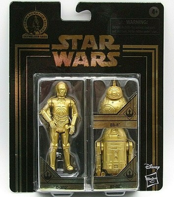 Tv Movie Video Games Action Figures New Hasbro Star Wars Commemorative Edition 3 75 C 3po Bb 8 R2 D2 Sealed