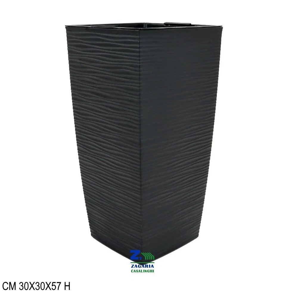 Vaso Per Piante ZAKROS 38 Cm Grigio - Foto 9