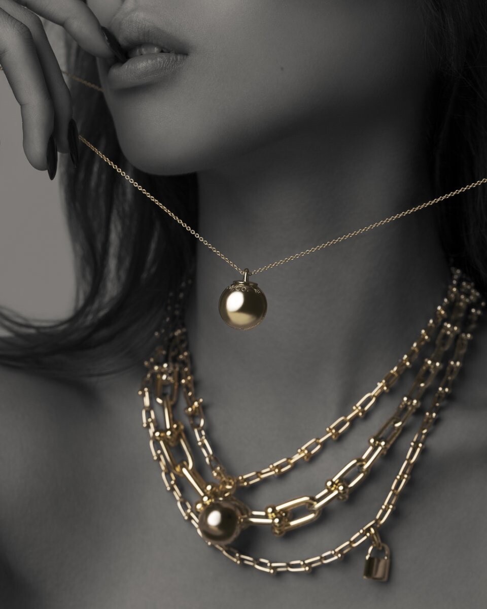 Tiffany & Co. ハードウェア　ネックレス　ボール　チェーン　19mm 楽天市場】【ギフト品質】ティファニー Tiffany&Co ハードウェア