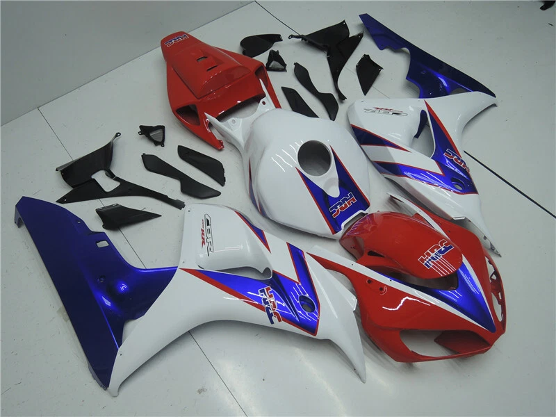 Kit de carenado HRC rojo blanco inyección NTU apto para Honda 2006-2007 CBR 1000RR k0102 Foto 4 de 4