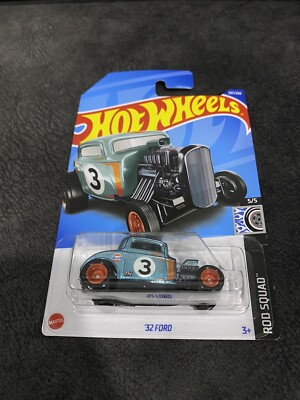 2022 Hot Wheels '32 Ford Super Treasure Hunt International Card