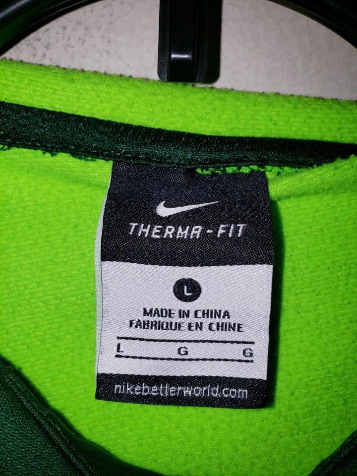 Sudadera con capucha verde Nike Elite para hombre ropa deportiva activa talla grande L Foto 4 de 4