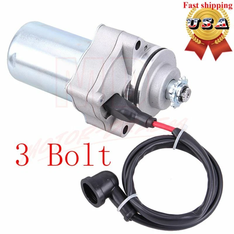 Starter - 12 Tooth - 2 Bolt - Bottom Mount - 110cc 125cc - Version 8