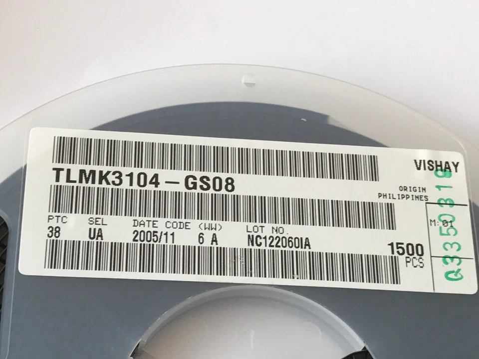 TLMK3104-GS08, LED super Rot, PLCC2,628nm,120°,10mA, 2,3V,-2,7V,VISHAY 100 Stück - Bild 3 von 4