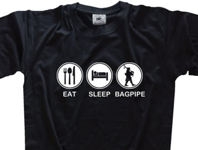 Eat Sleep Bagpipe Dudelsack Schotte Sachpfeife T-Shirt,Hoody Kapuzensweatshirt