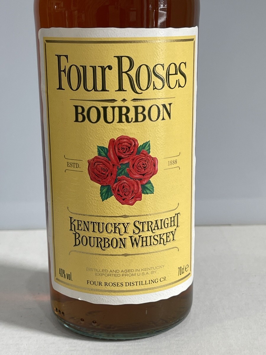 Four Roses Kentucky Straight Bourbon Whiskey 70cl 40% Vol Vintage