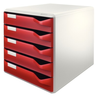 Schubladenbox Leitz Post-Set mit Schubladen Ablagebox Dokumentablage
