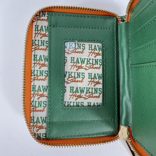 Loungefly Netflix Stranger Things Hawkins High School Zip Around Wallet NWT - Picture 5 of 10