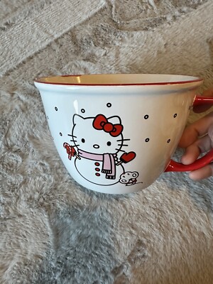 Hello Kitty Pink Christmas This HK mixing bowl fits  Hello Kitty Christmas Mixing Bowl main image 2