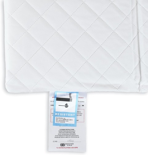 Colchón y bolso LAURA® cuádruple 95x65 cm compacto plegable para bebé cuna de viaje - Imagen 5 de 7