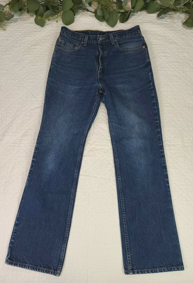 levi\"s 517 usa製　80s W34×L32 VTG Levis Mens Blue Jeans Style 517 Bootcut Size W34 L32