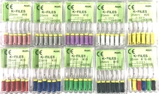 Mani Dental Root Canal Endo Stainless Steel K-files 25mm All Sizes 30 Files/pk