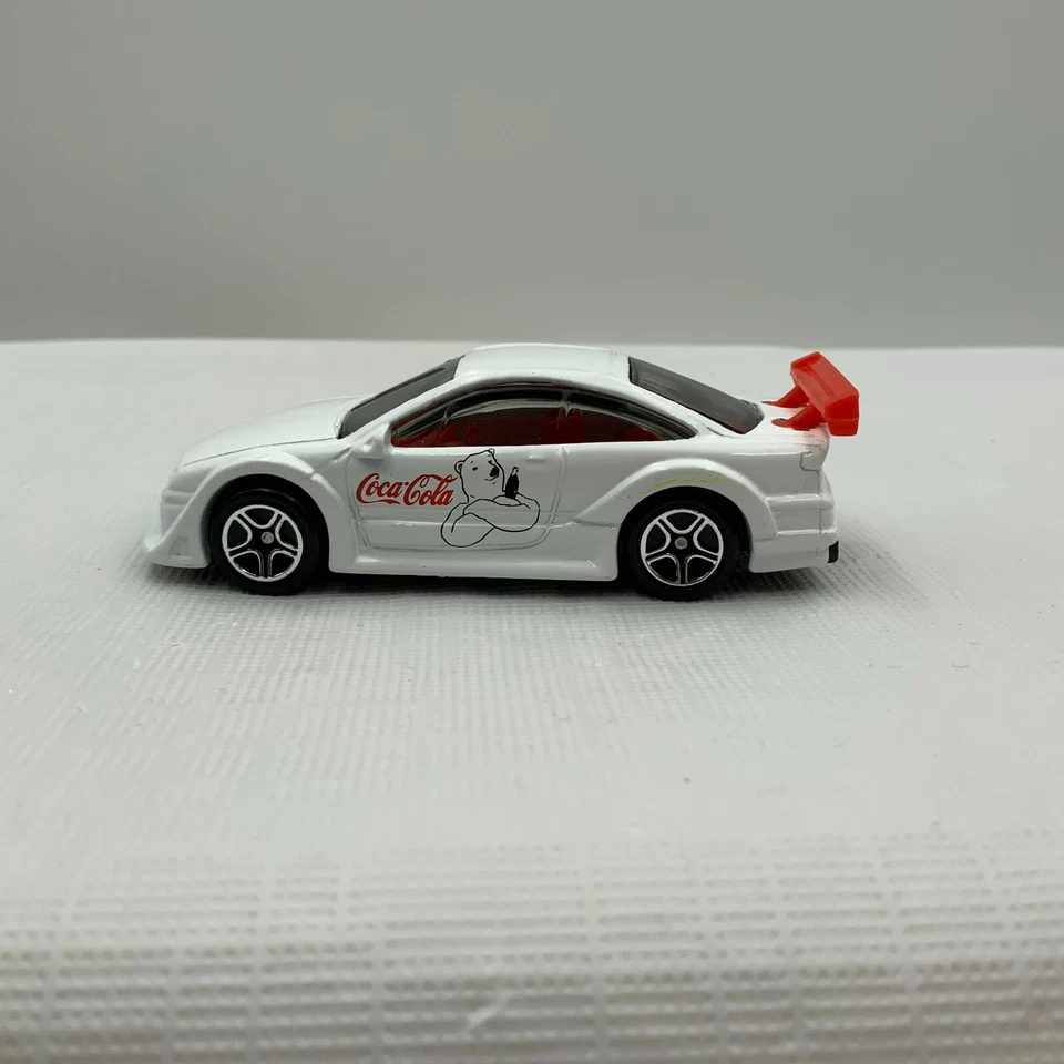 Vintage Matchbox Coca-Cola Opel Calibra White Die Cast - Image 4 of 4