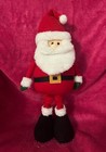 Christmas Expanding Legs Plush Santa Greeter 15” to 24” Tall! NEW in Box!