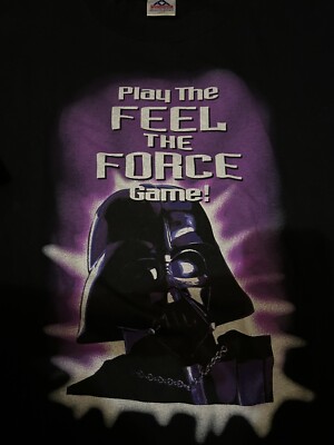 Vintage 1996 Star Wars Taco Bell Darth Vader Promo T Shirt Medium
