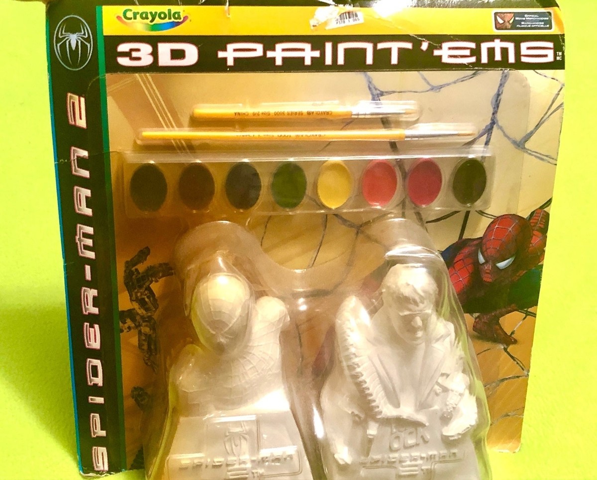 Spiderman & Doc Ock Crayola 3D Paint display picture 1