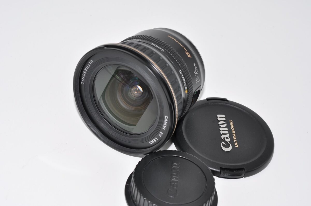 Canon EF 20-35mm F3.5-4.5 USM AF Wide Angle Zoom Lens Excellent from Japan  F/S