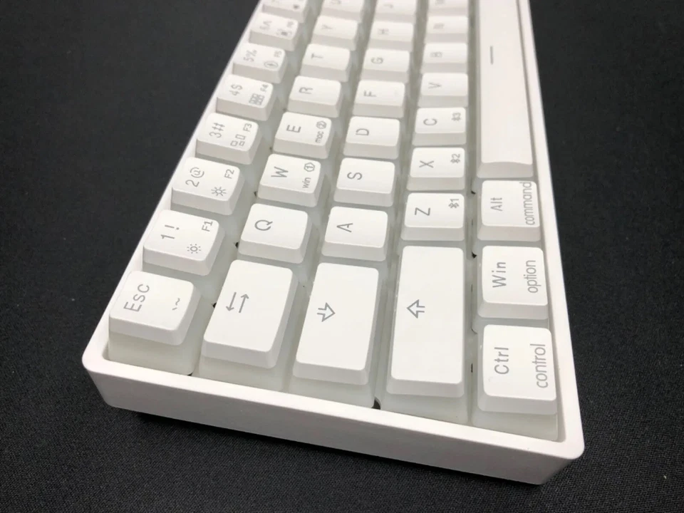 60% Gaming Keyboard HotSwap Wireless Mechanical With Optical Switch (Red) - Image 3 of 4