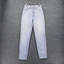 VINTAGE Levis Jeans Women 7 M Blue Denim High Rise Mom Tapered Relaxed USA