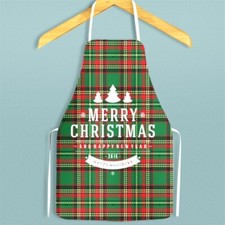 Vintage Christmas Women Aprons Merry Christmas Kitchen Chef Apron Cooking/Baking