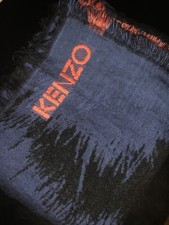 H&M X Kenzo Cotton Linen Blend Scarf Shawl