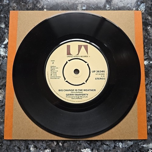 Gerry Rafferty - Baker Street / Big Change In The Weather (United Artists) - Picture 3 of 5