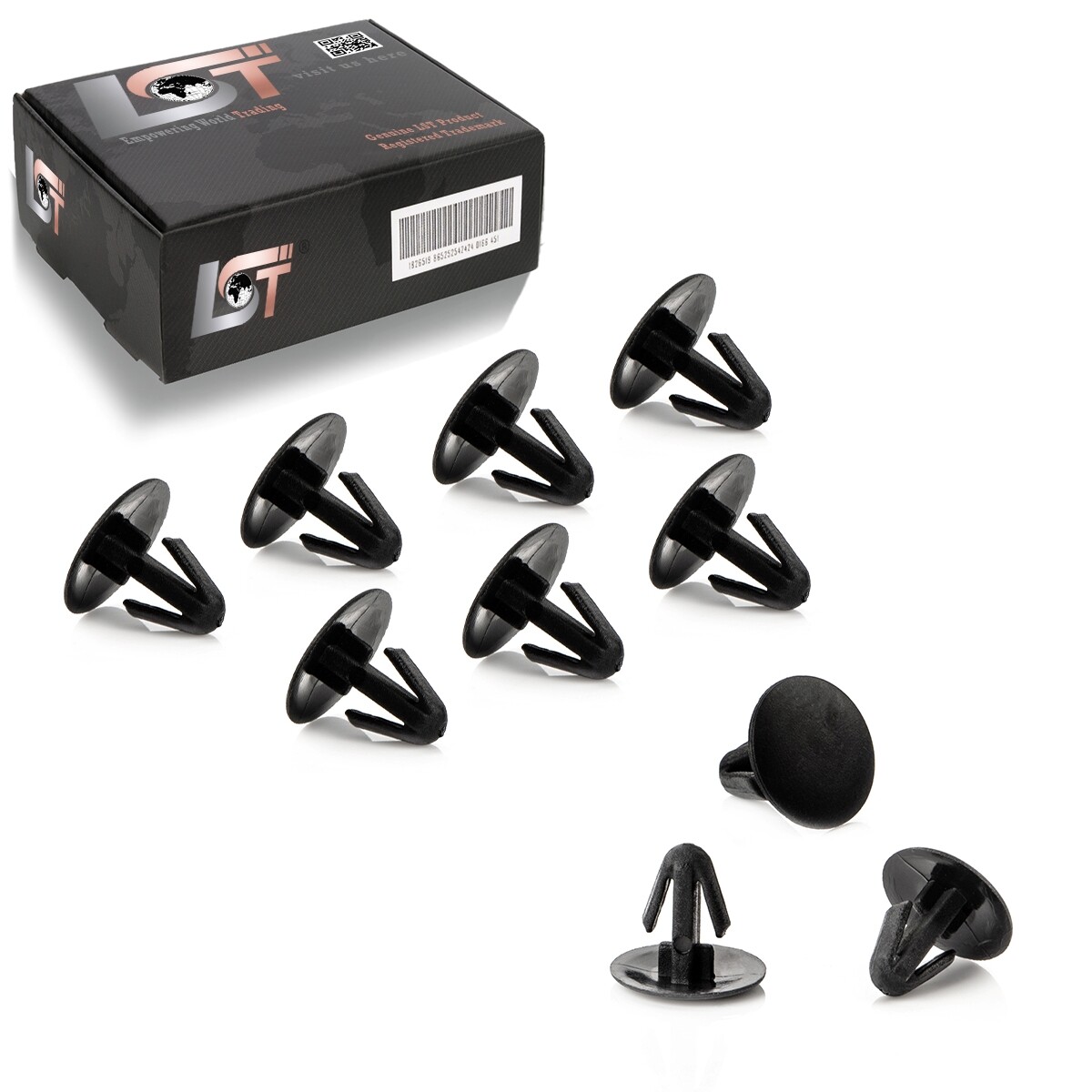 10x Fastening Hood Cover Plugs for CITROEN PEUGEOT