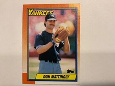 1990 Topps  Don Mattingly Card # 200