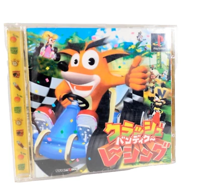 CRASH BANDICOOT RACING CTR Team Sony Playstation PS1 Jap Japan (1) - Photo 1/4