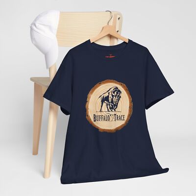 Buffalo Trace bourbon distressed Unisex Heavy Cotton Tee, blantons