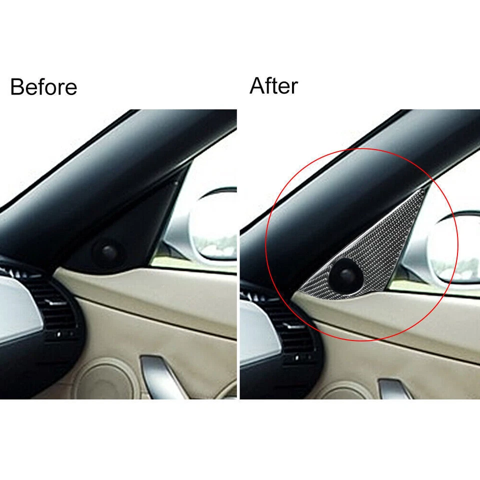 Juego de 13 piezas de decoración de interiores cubierta panel de fibra de carbono para BMW Z4 2003-2008 Foto 4 de 4