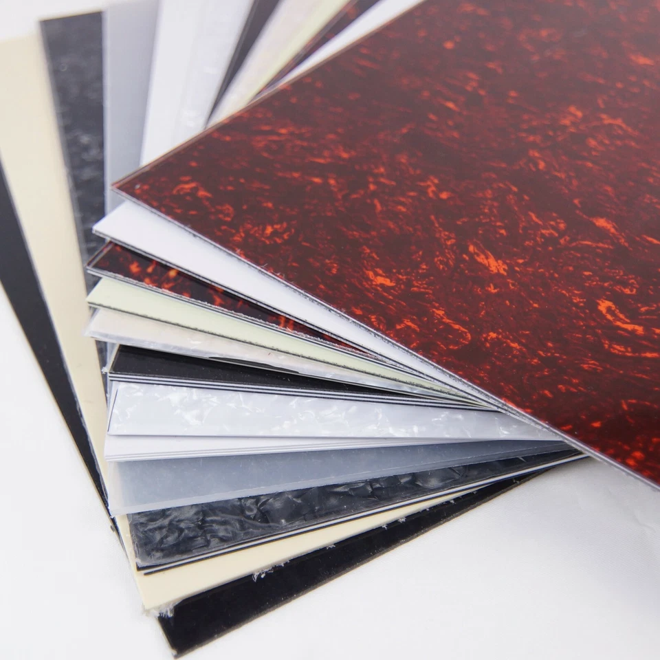 Golpeador Hoja en Blanco 315mm x 240mm Material para Guitarra Eléctrica o Bajo Foto 3 de 3