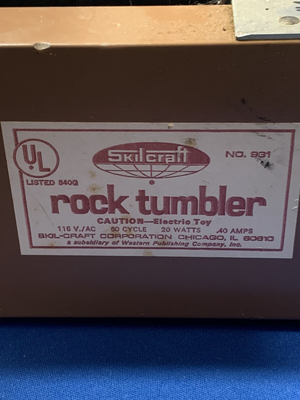 skilcraft rock tumbler eBay