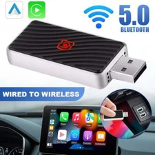 For Android Mini USB Wireless CarPlay Adapter Auto Plug Play Converts Wired