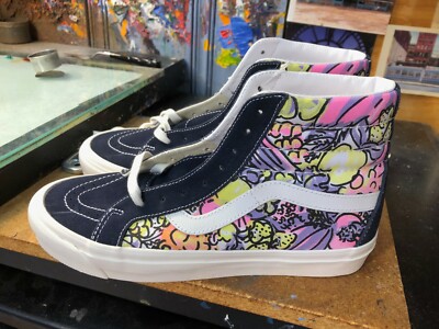 Vans Sk8-Hi 38 DX Anaheim Factory Parisian Night Floral Sz US9.5 Men VN0A38GF9GR