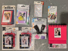 Mixed Lot Lens of Fuji Instax Frames, Album, strap, stickers - ALL NEW