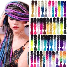 1 Pack 24'' 100g Hair Braiding Hair Extensions Synthetic Braids Hair Extensions