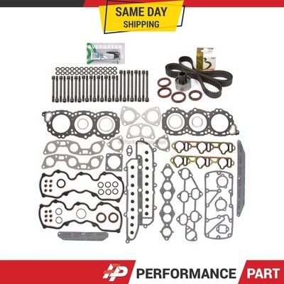 Head Gasket Set Timing Belt Kit Fit 94-95 Nissan Mercury 3.0 VG30E