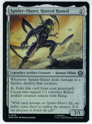 Spider-Slayer, Hatred Honed (Foil) - 0175 Marvel's Spider-Man MTG - NM/M English
