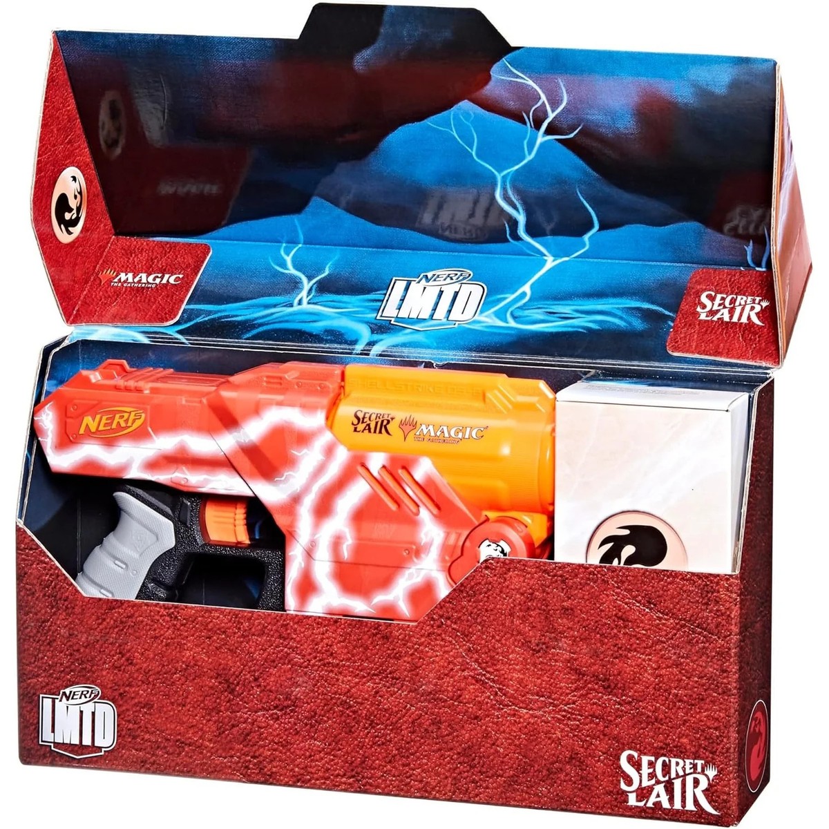 【未開封】Nerf LMTD Lightning Lair　稲妻シングルカード付 Magic: The Gathering Secret Lair Nerf LMTD Lightning Lair | eBay
