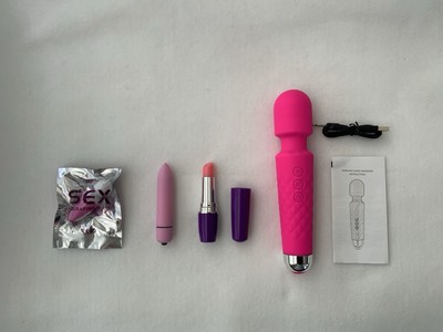 4 piece Lot  lipstick mini bullet key chain vibrators