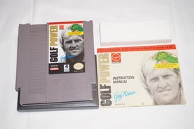 Greg Norman's Golf Power (Nintendo NES) Complete in Box CIB